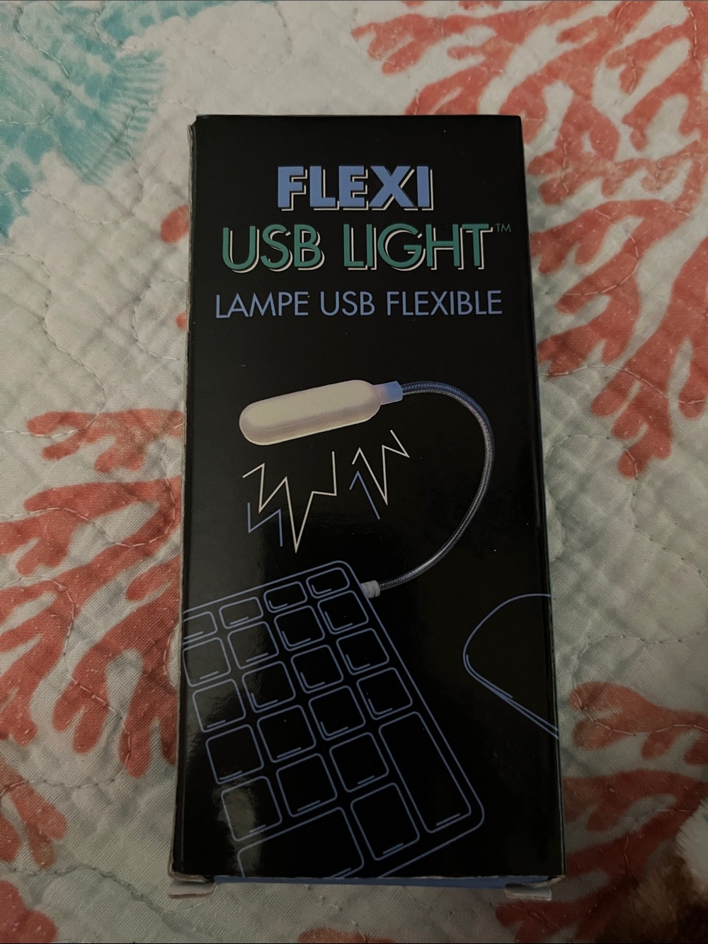 Flexi USB Light Box - White Light with Blue Accents